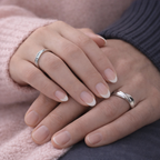 Bagues de promesse simples