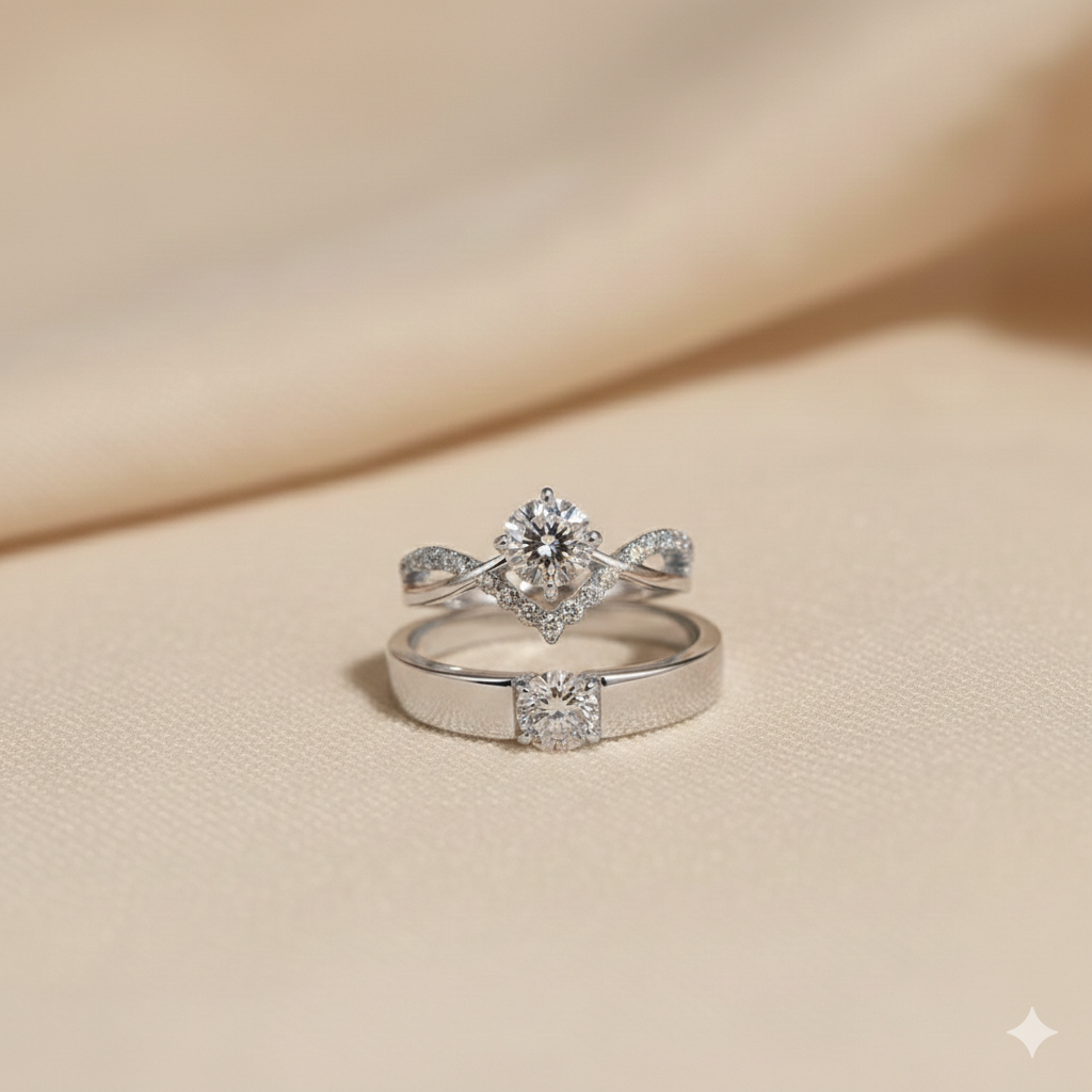 Bagues de promesse Tiara