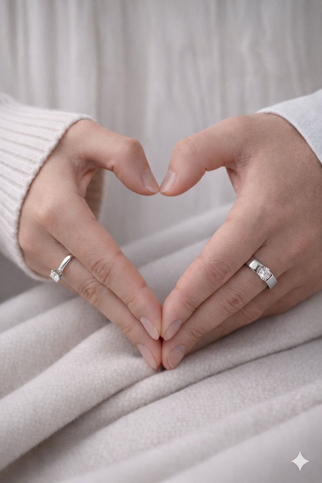 Bagues de promesse d'amour