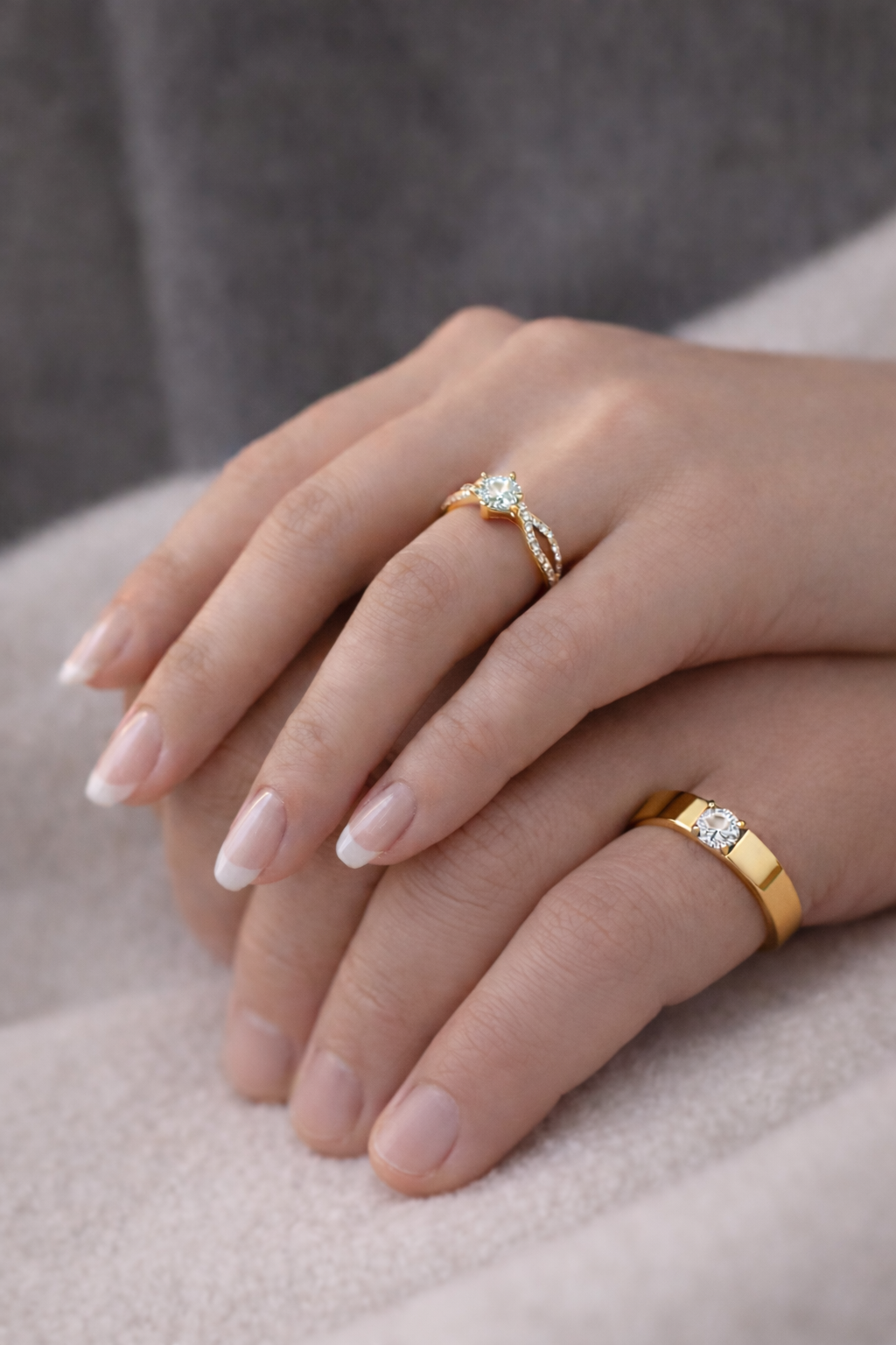 Bagues de promesse Tiara